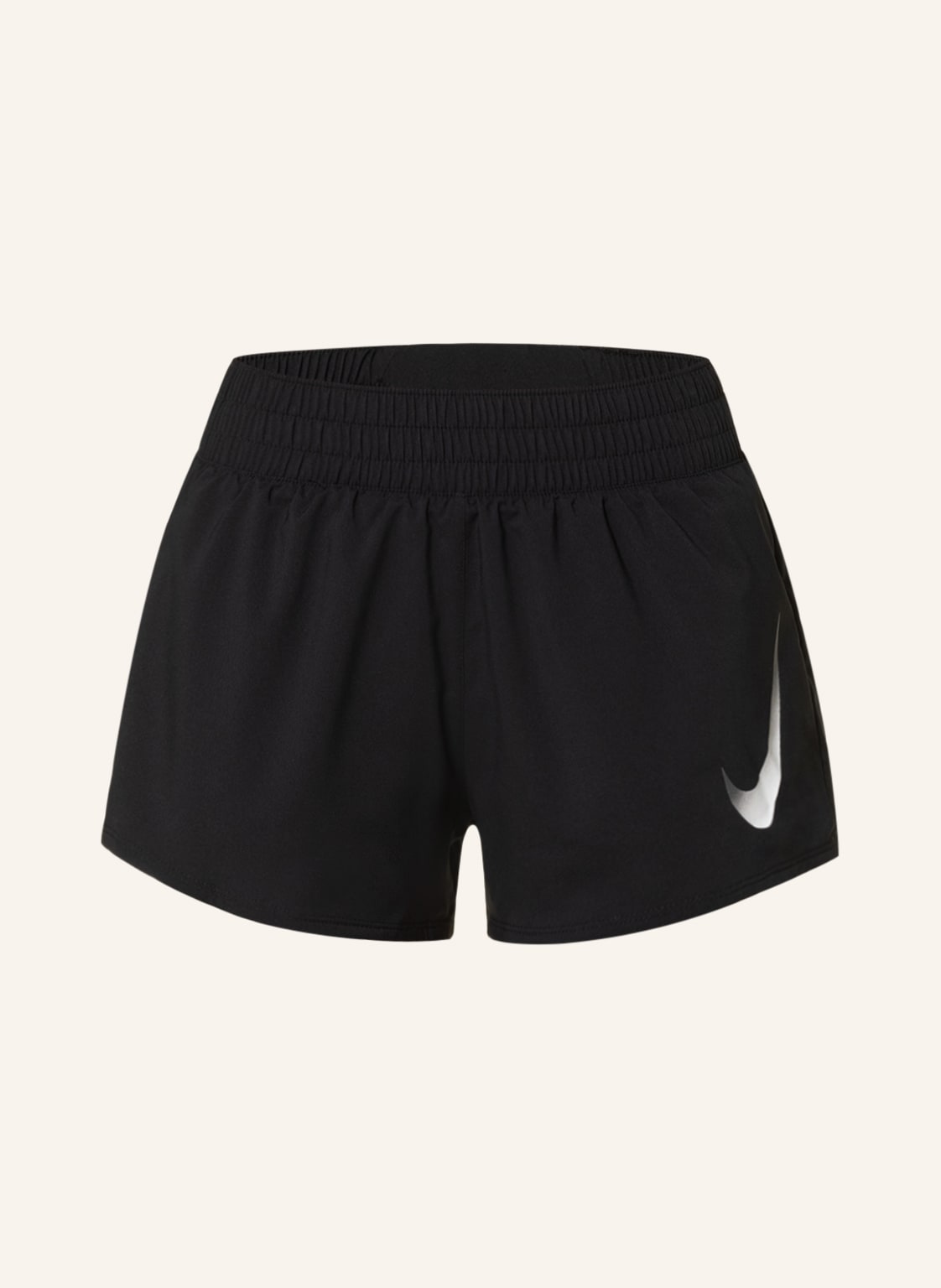 Image of Nike 2-In-1-Laufshorts Swoosh schwarz