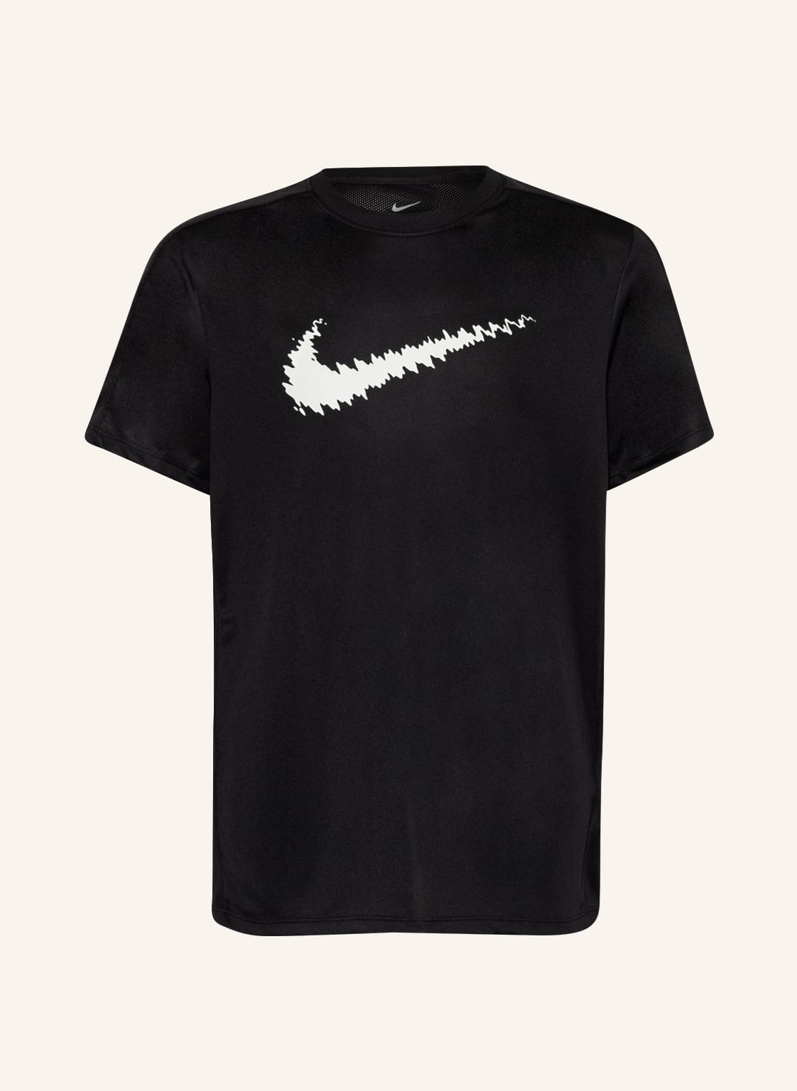 Image of Nike T-Shirt Dri-Fit Trophy Mit Mesh schwarz