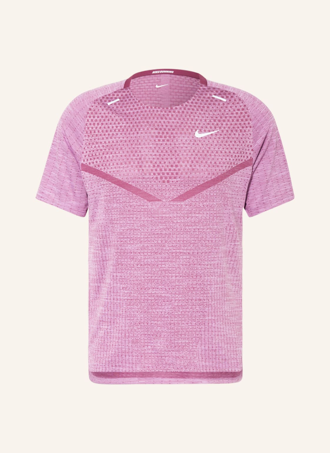 Image of Nike Laufshirt Dri-Fit Adv Techknit Ultra rosa