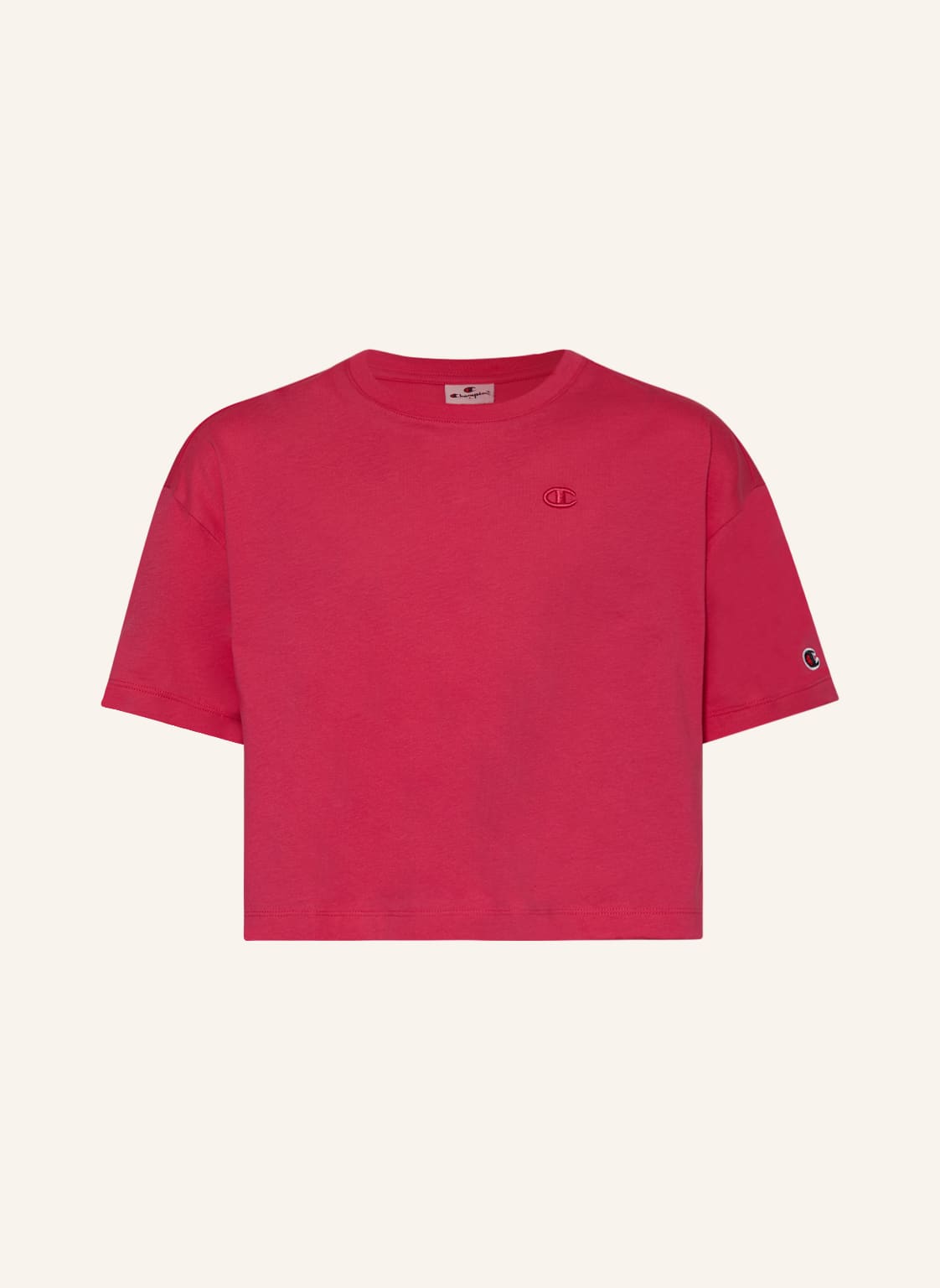 Image of Champion Cropped-Shirt pink