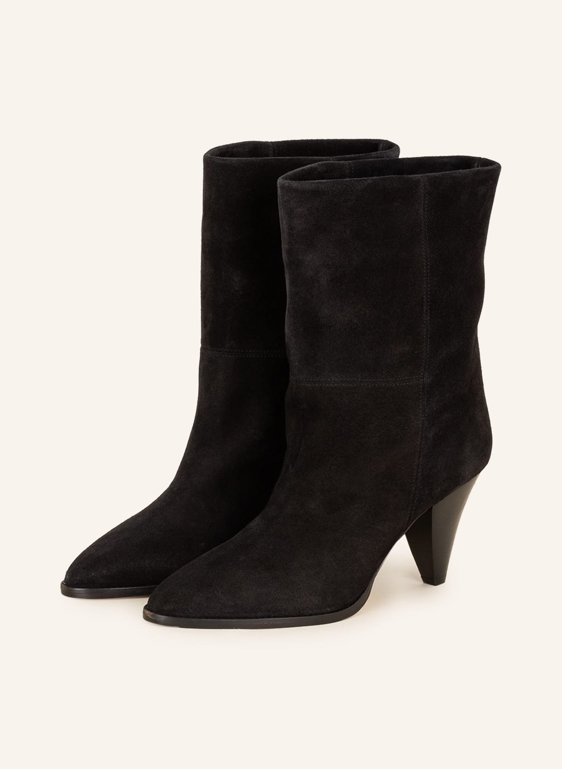 Image of Isabel Marant Stiefeletten Suede Slouchy schwarz