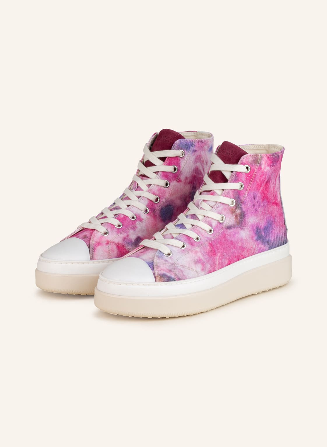 Image of Isabel Marant Hightop-Sneaker pink
