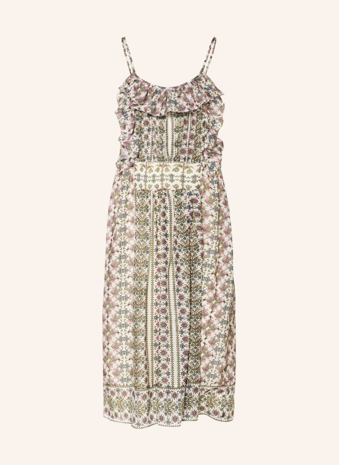 Image of Isabel Marant Seidenkleid Macha weiss