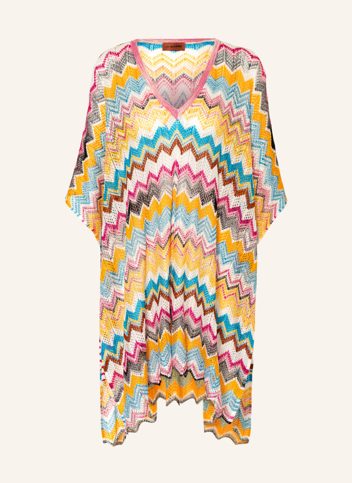 Image of Missoni Strick-Kaftan gelb