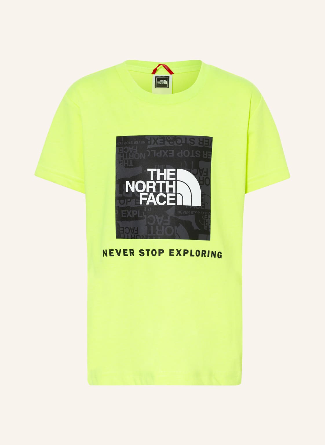 Image of The North Face T-Shirt gelb
