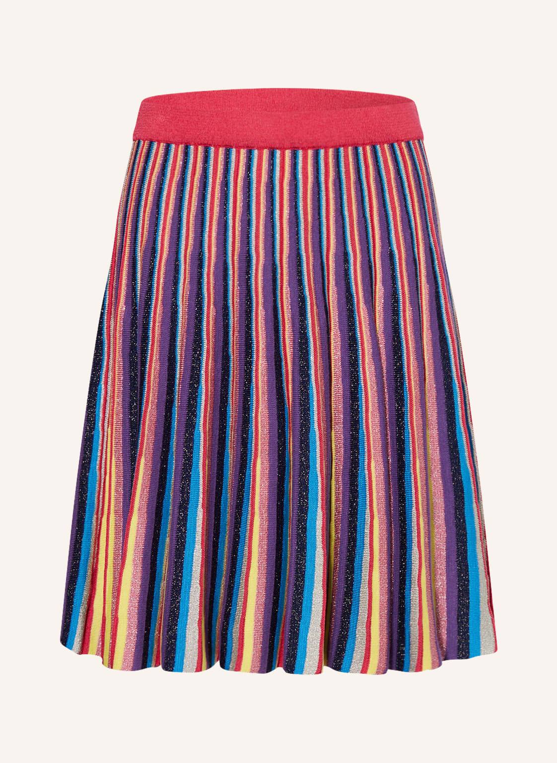 Image of Missoni Strickrock Mit Glitzergarn pink