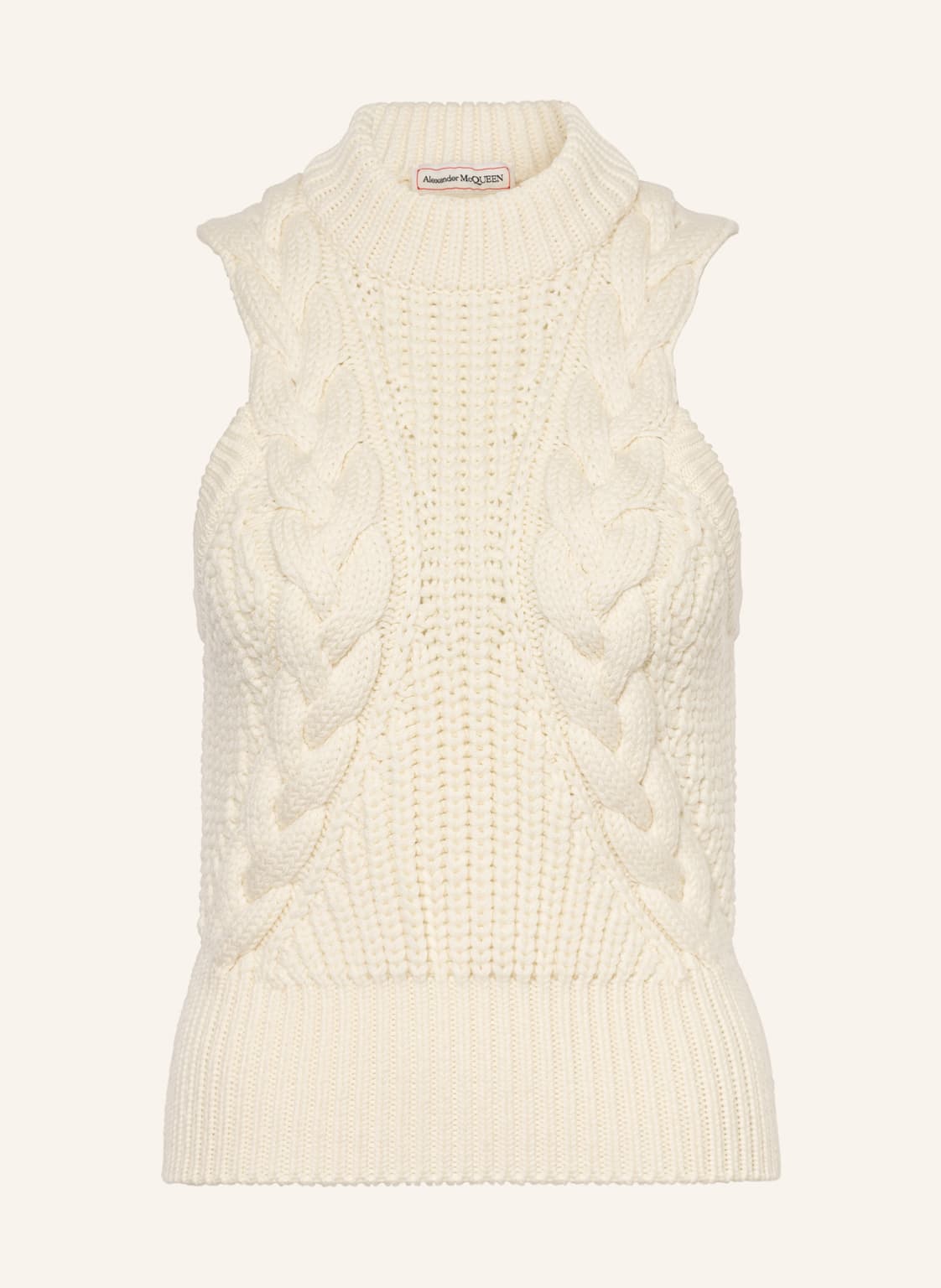 Image of Alexander Mcqueen Stricktop weiss