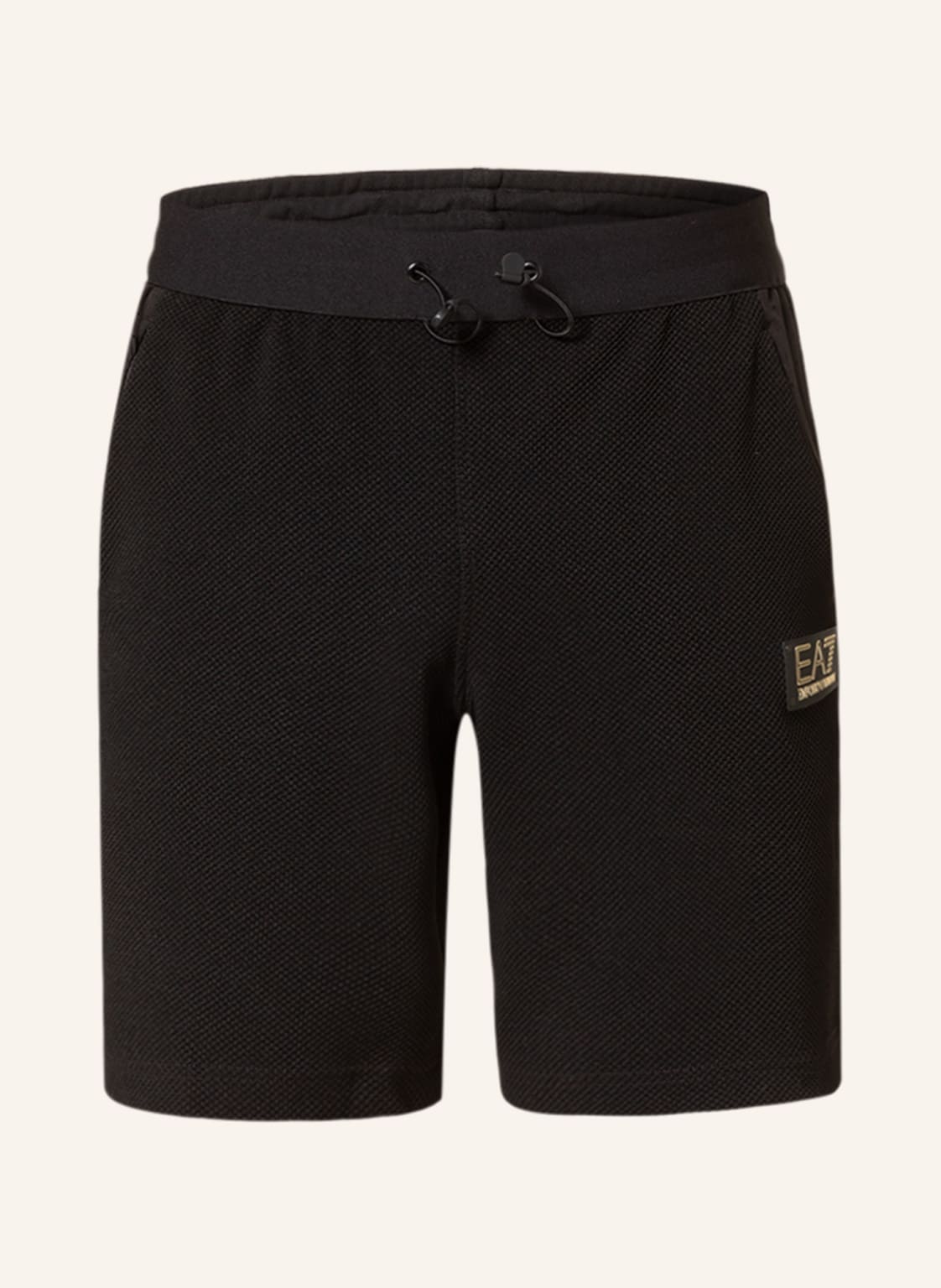 Image of ea7 Emporio Armani Golfshorts schwarz
