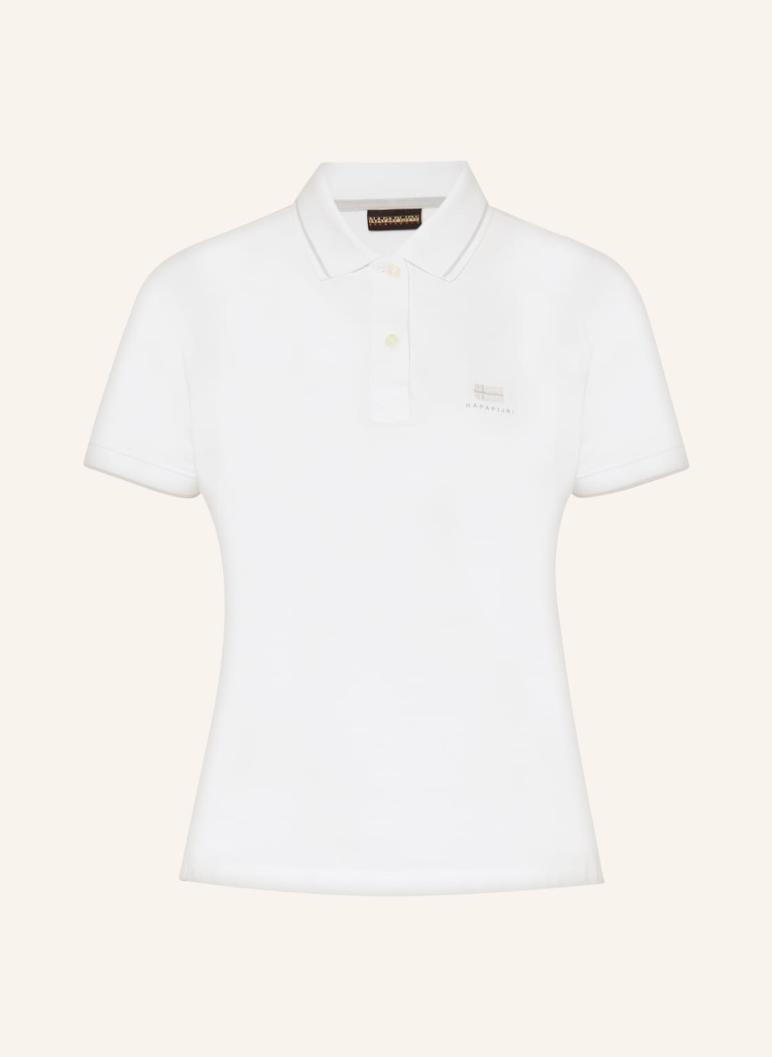 Image of Napapijri Piqué-Poloshirt E-Nina weiss