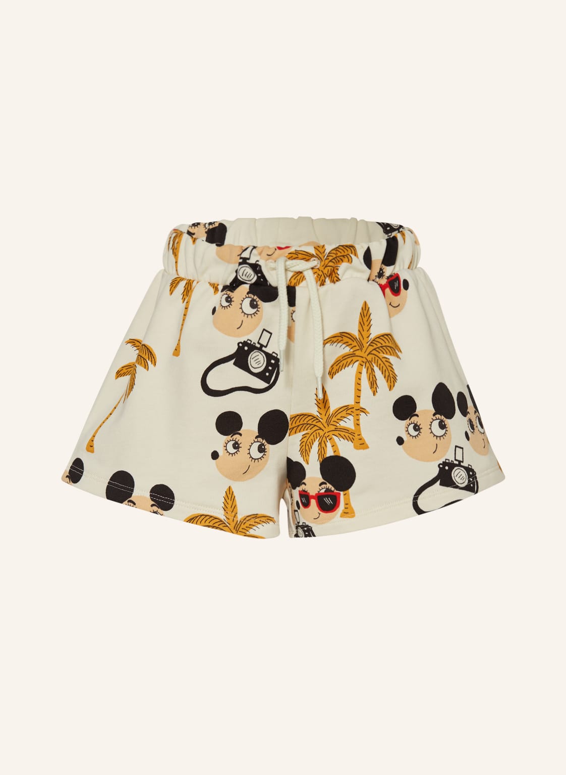 Image of Mini Rodini Sweatshorts weiss