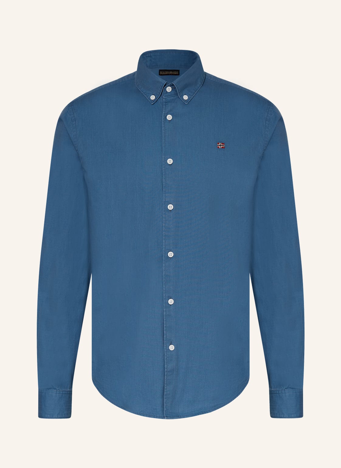 Image of Napapijri Hemd G-Shuar Regular Fit blau