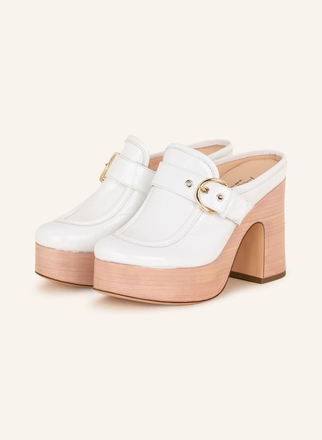 Image of Agl Plateau-Mules Sista Moc weiss