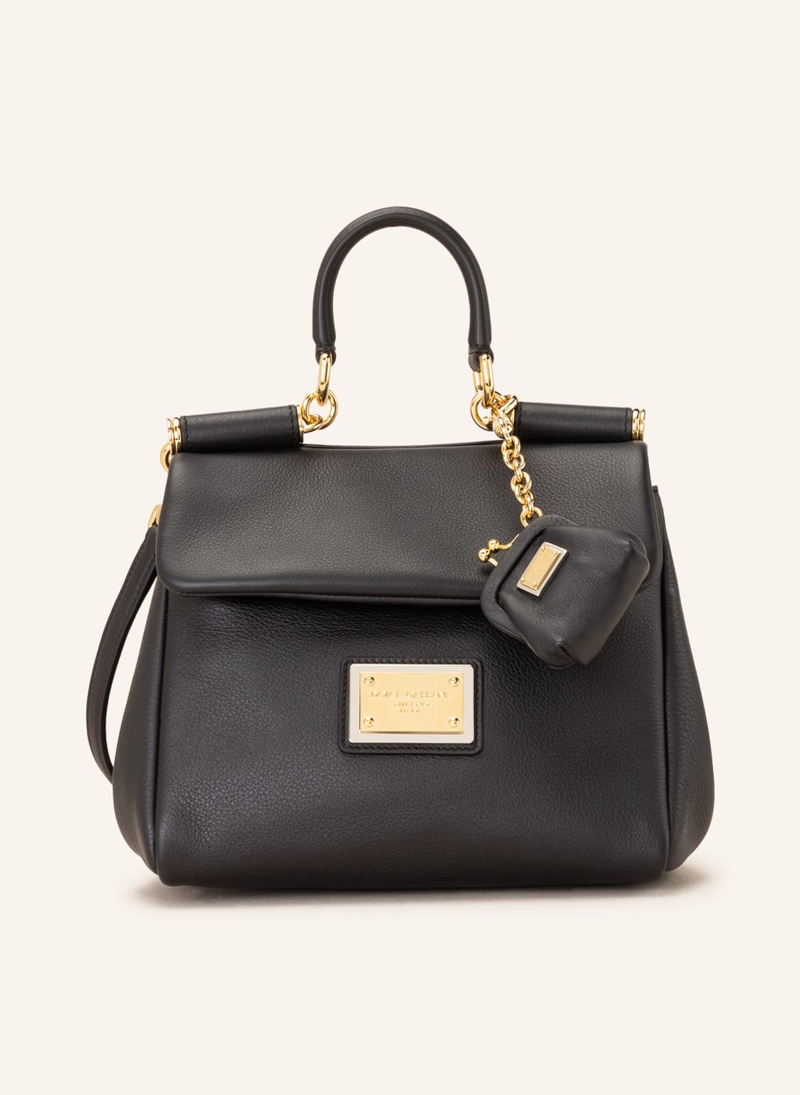 Image of Dolce & Gabbana Handtasche Sicily schwarz