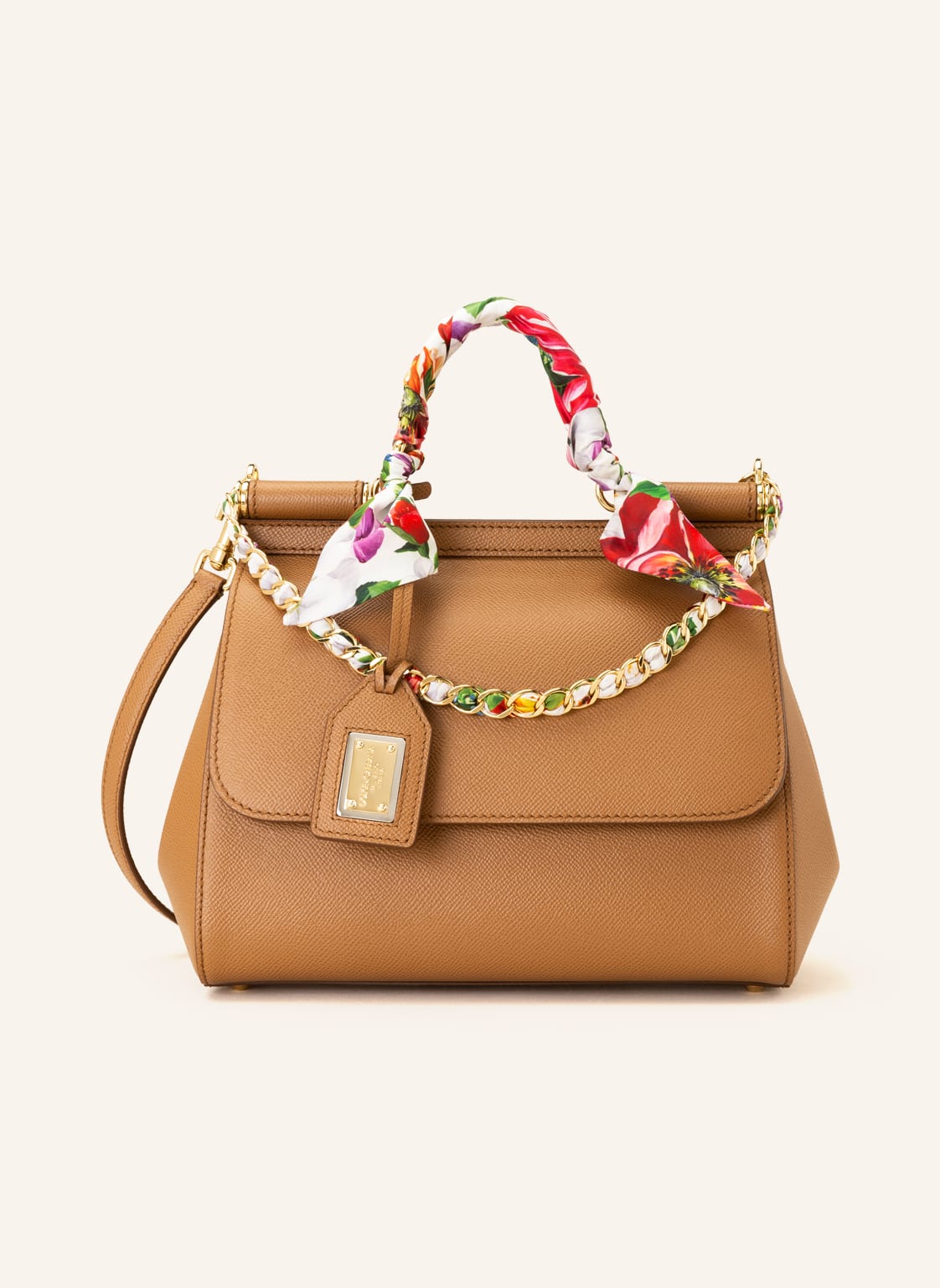 Image of Dolce & Gabbana Handtasche Sicily braun
