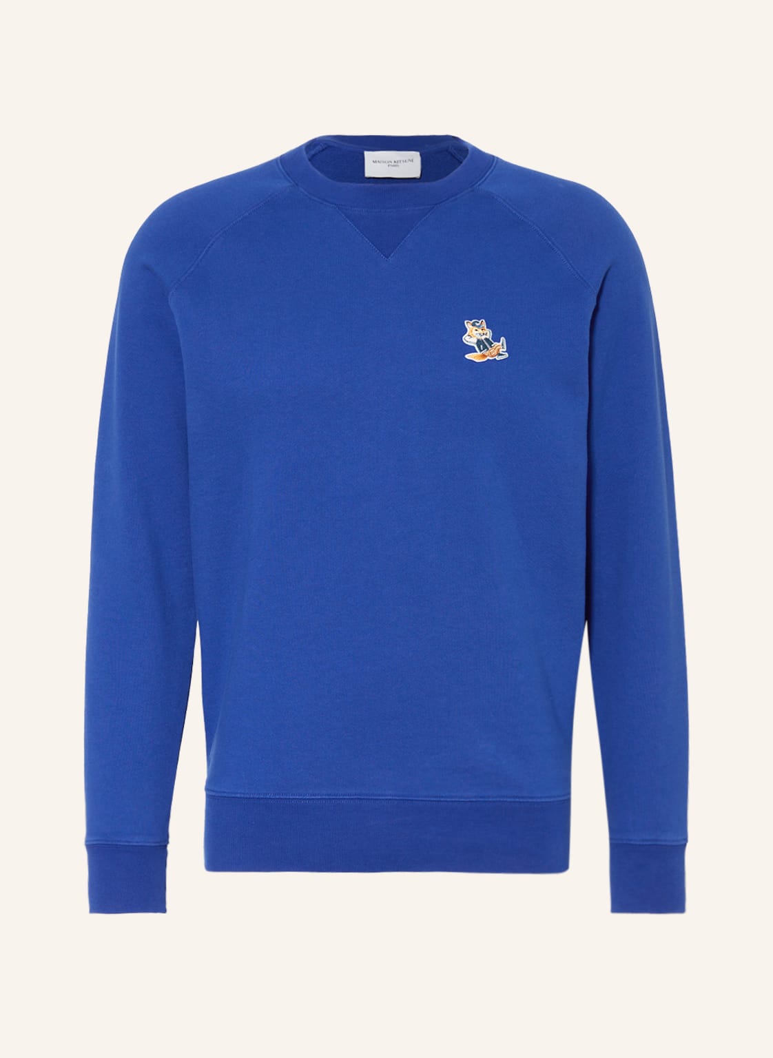 Image of Maison Kitsuné Sweatshirt blau