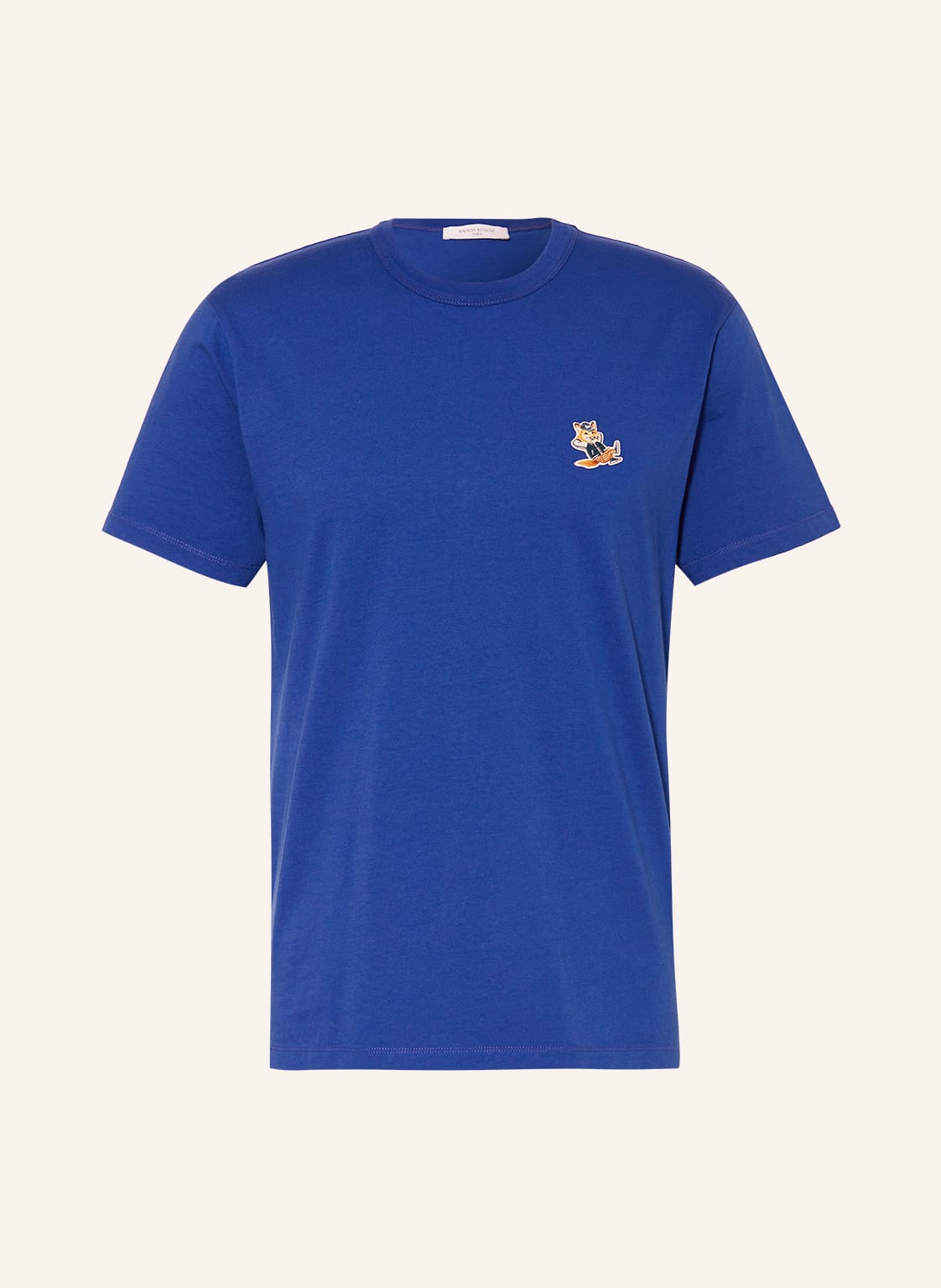 Image of Maison Kitsuné T-Shirt blau