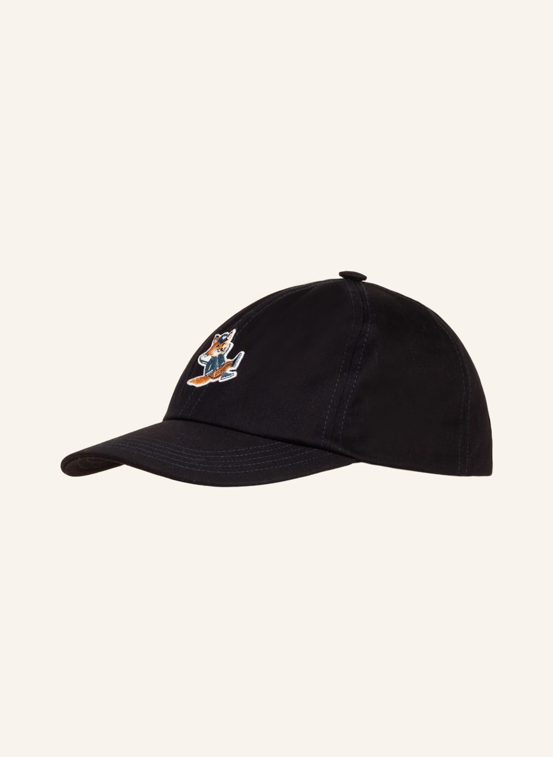 Image of Maison Kitsuné Cap blau