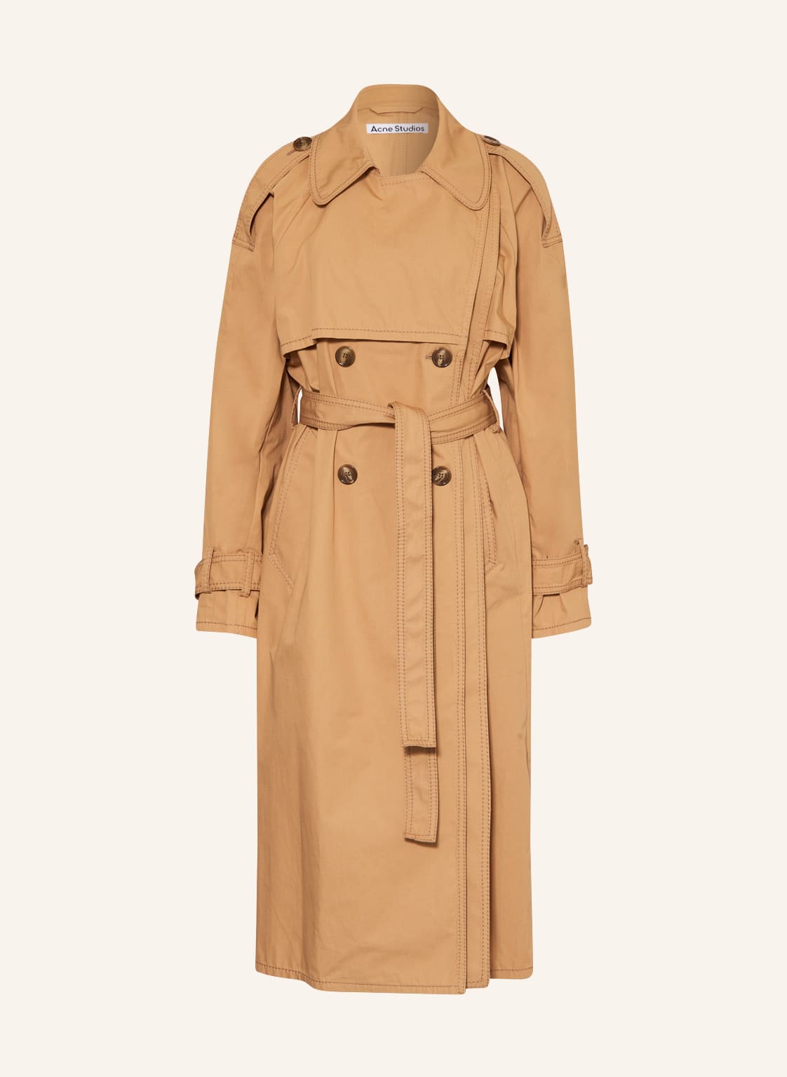 Image of Acne Studios Trenchcoat beige