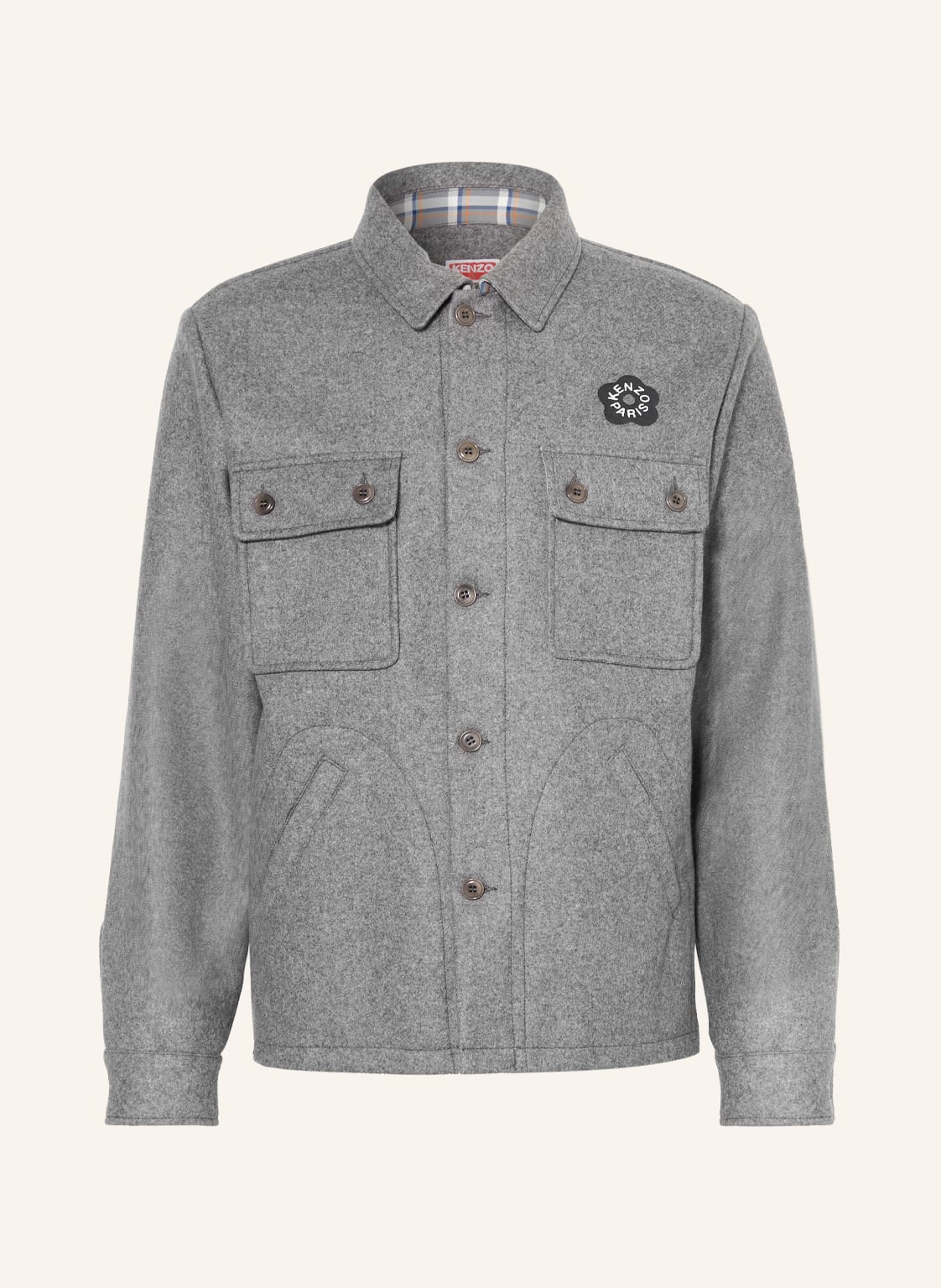 Image of Kenzo Overjacket grau