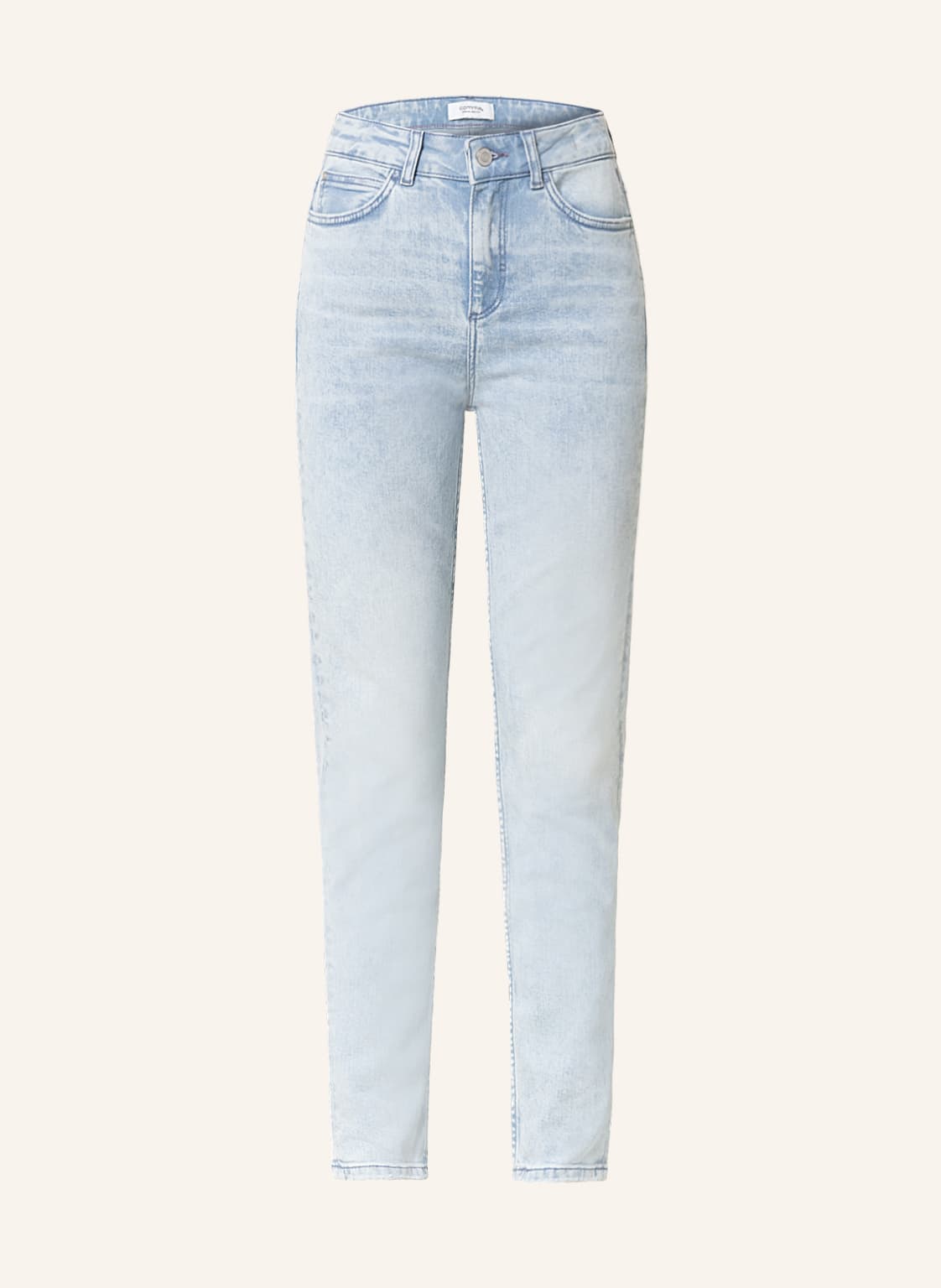 Image of Comma Casual Identity Skinny Jeans blau