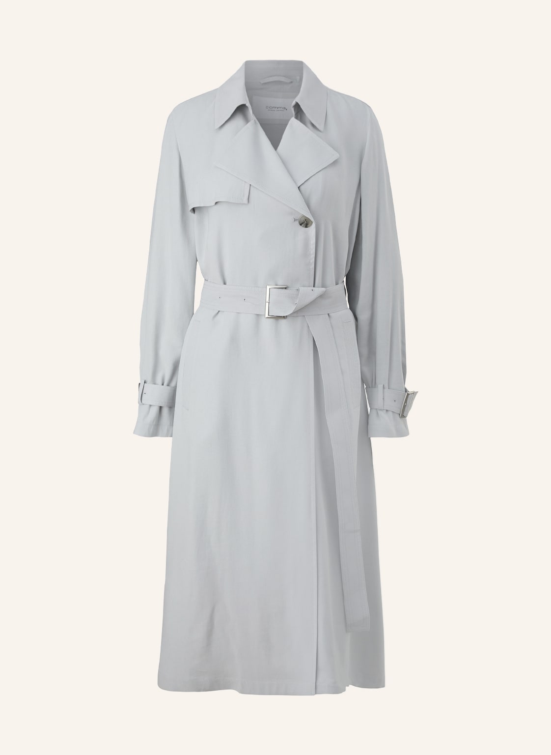 Image of Comma Casual Identity Trenchcoat gruen