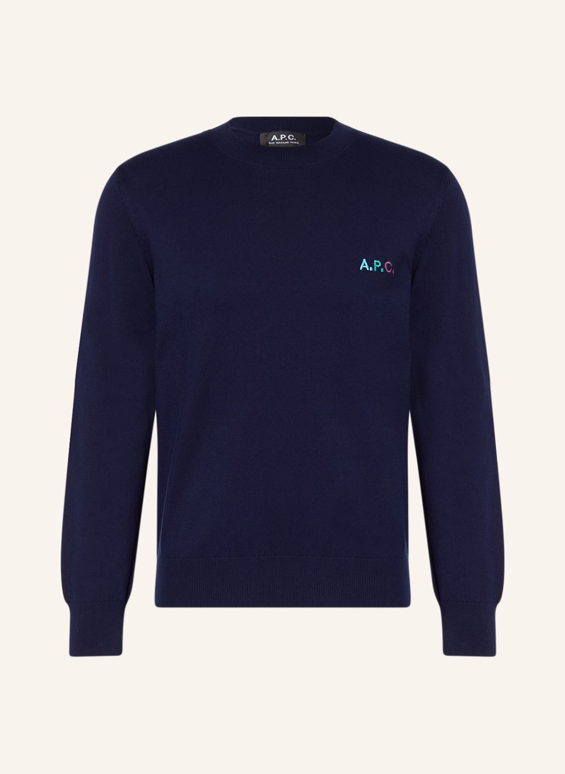 Image of A.P.C. Pullover Marvin blau