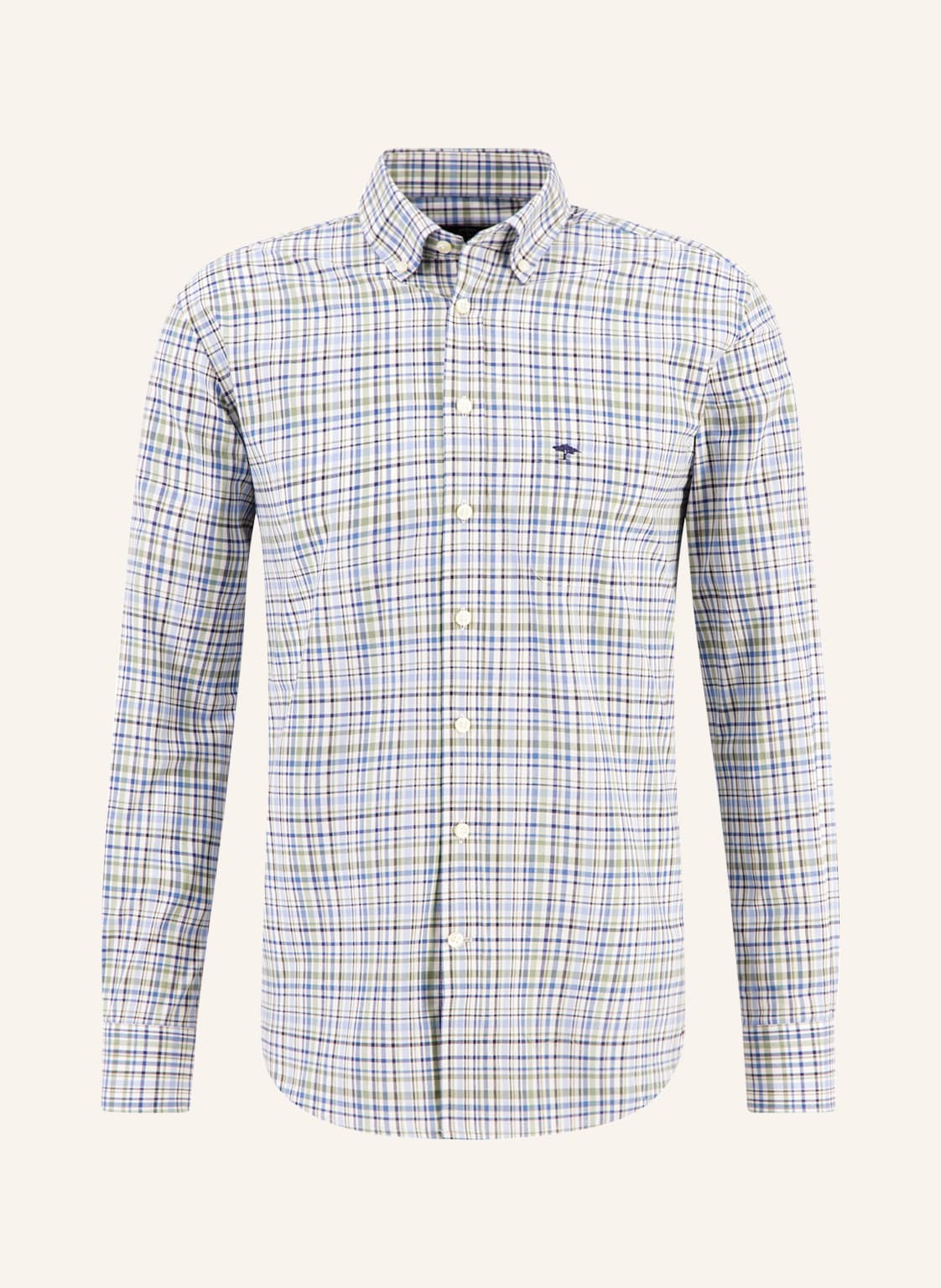Image of Fynch-Hatton Hemd Slim Fit blau