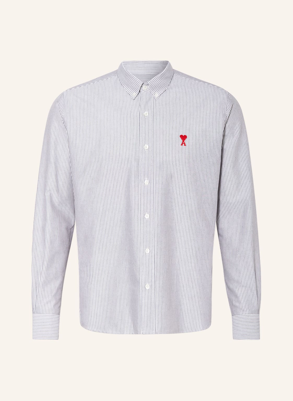 Image of Ami Paris Hemd Regular Fit schwarz