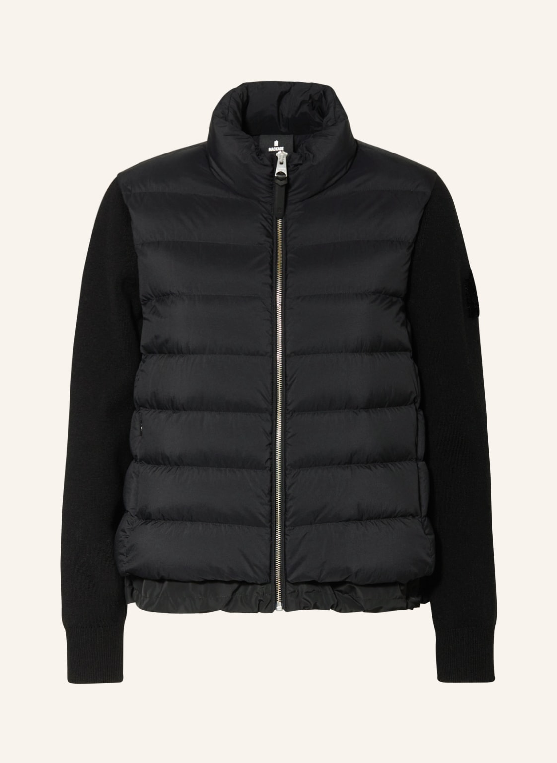 Image of Mackage Daunenjacke Oceane Im Materialmix schwarz
