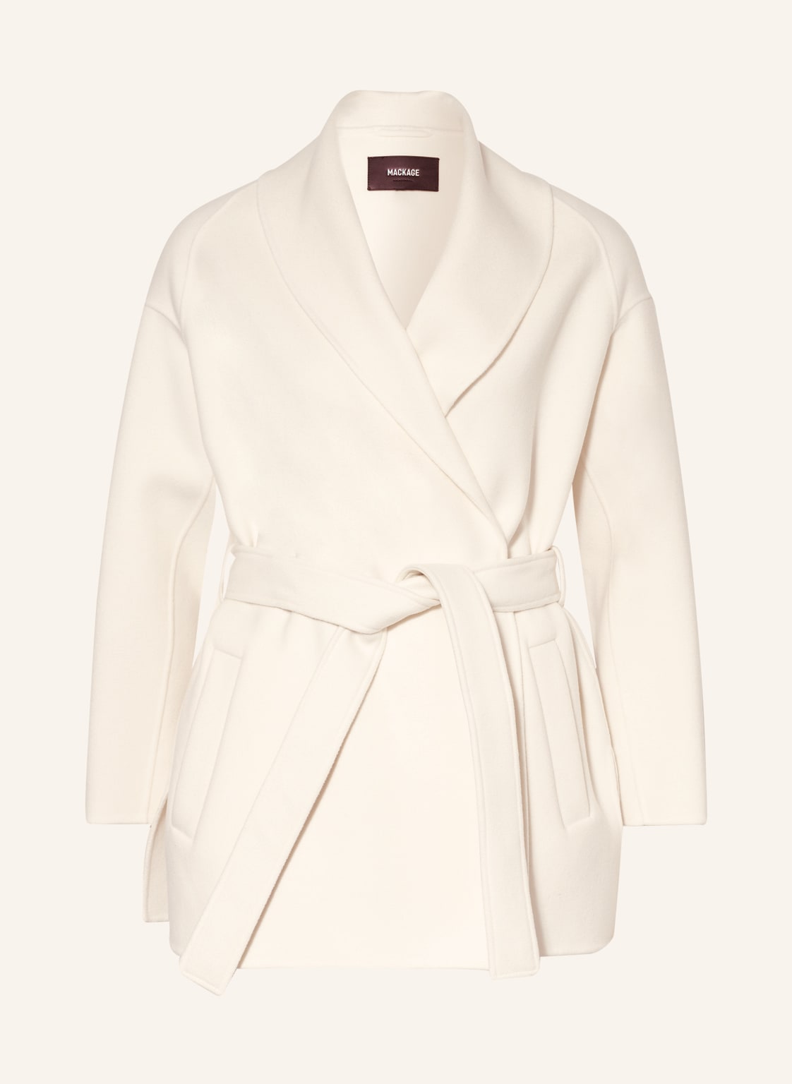 Image of Mackage Wollmantel weiss