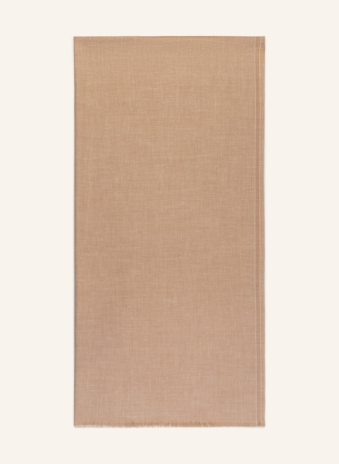 Image of Zegna Cashmere-Schal Oasi Cashmere Mit Leinen beige