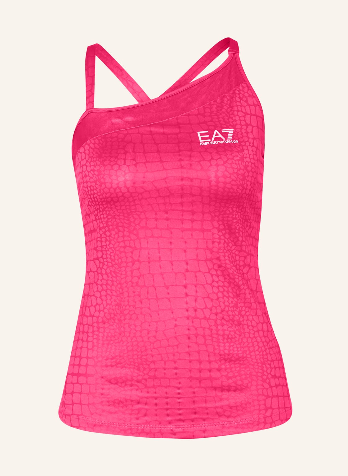 Image of ea7 Emporio Armani Tanktop Mit Mesh pink
