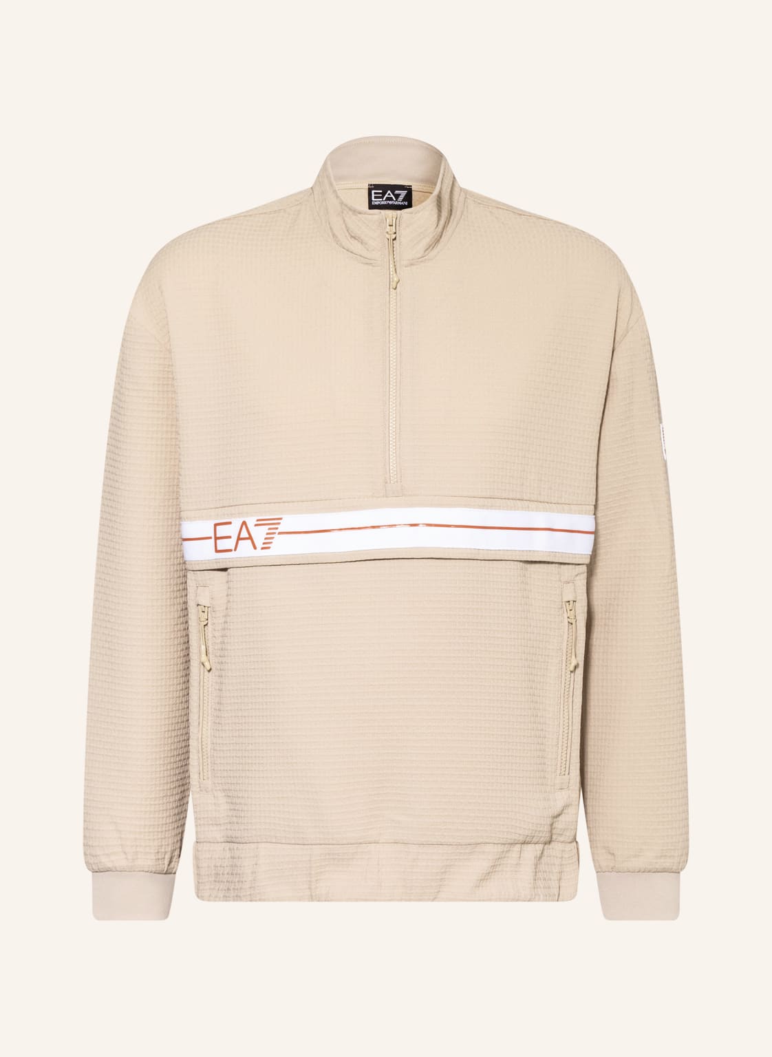 Image of ea7 Emporio Armani Troyer beige