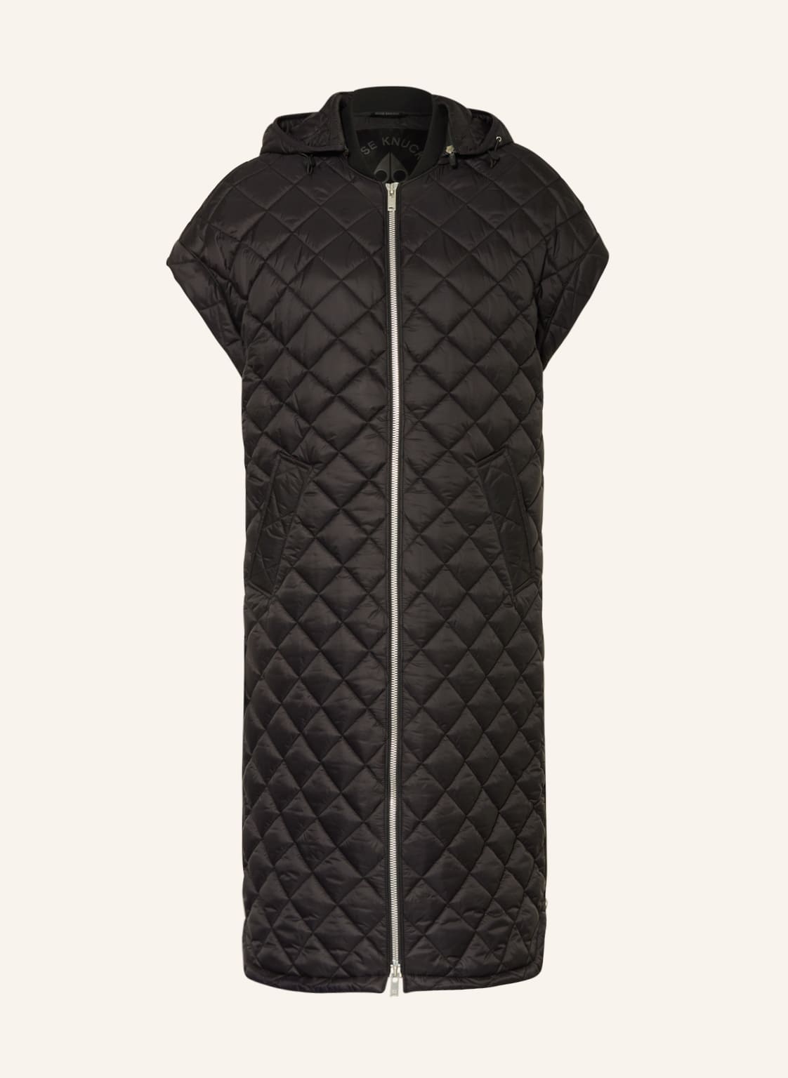 Image of Moose Knuckles Steppweste Allister Mit Abnehmbarer Kapuze schwarz