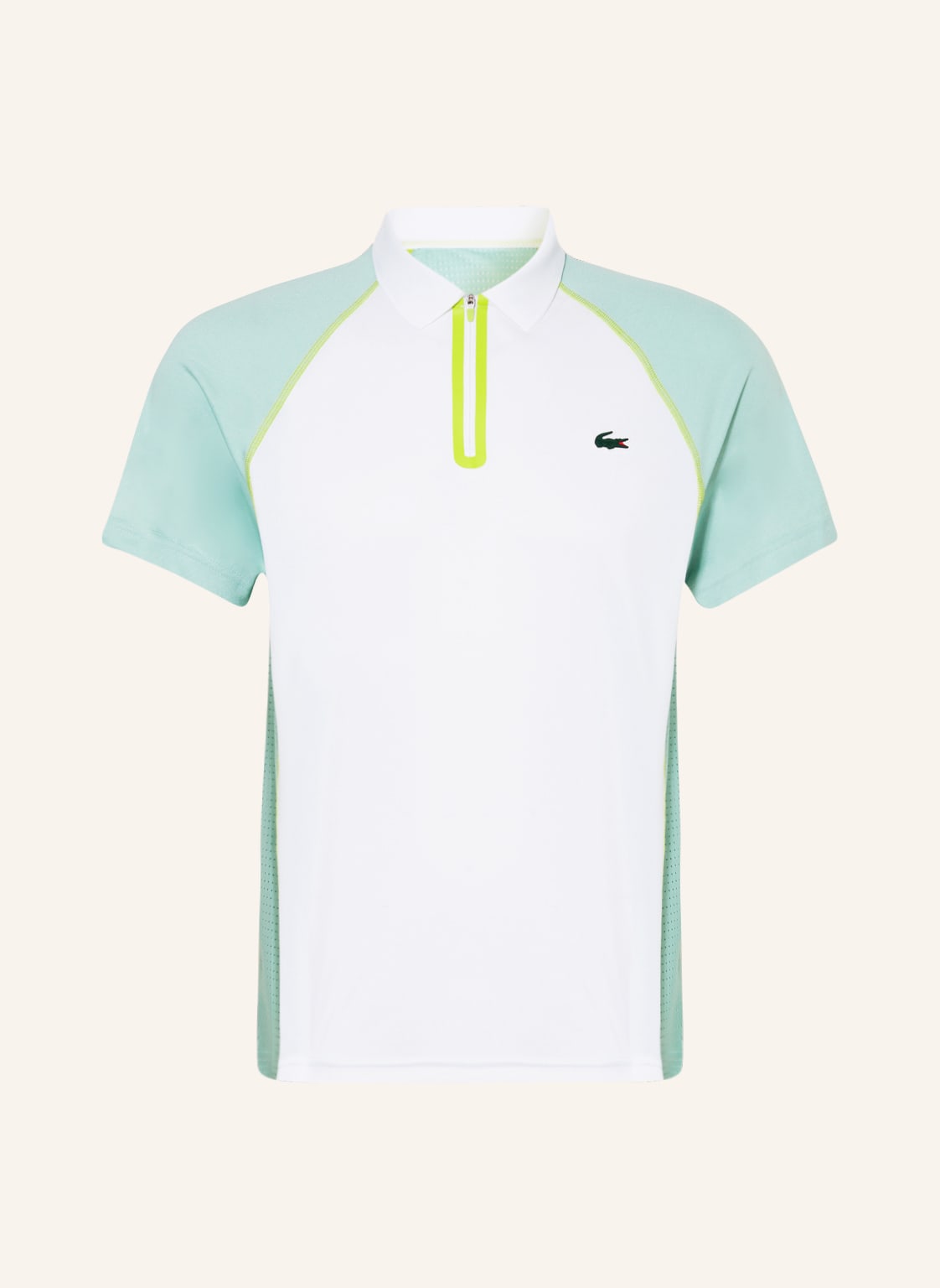 Image of Lacoste Funktions-Poloshirt weiss