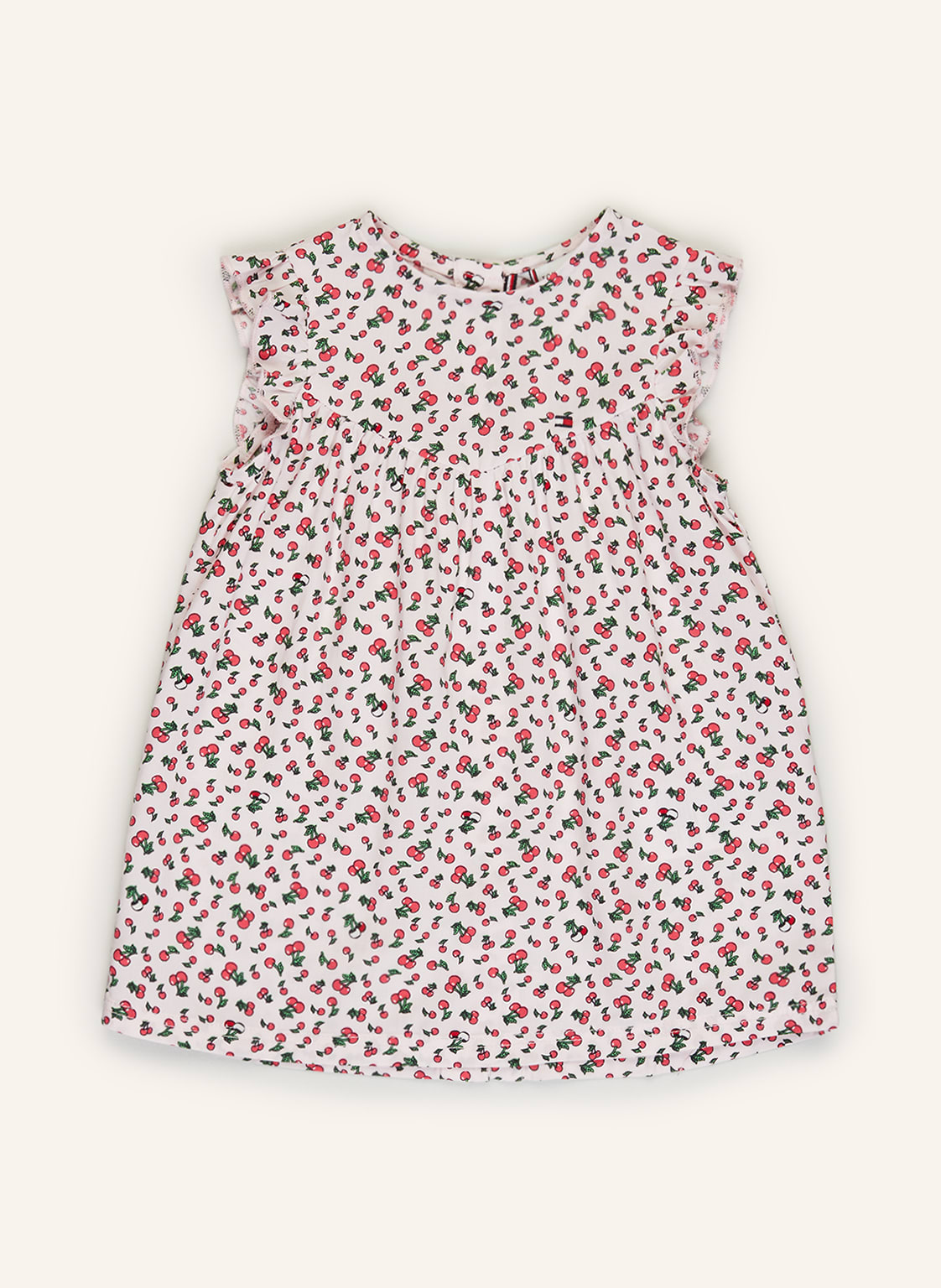 Image of Tommy Hilfiger Kleid Mit Volants rosa