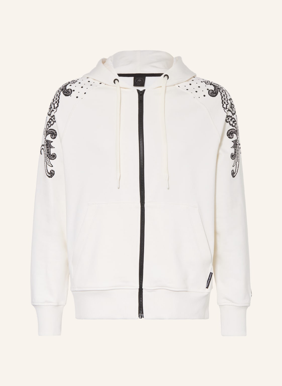 Image of Moose Knuckles Sweatjacke Sutton weiss