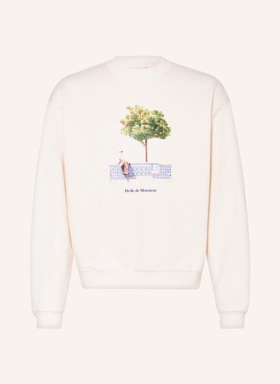 Image of Drôle De Monsieur Sweatshirt weiss