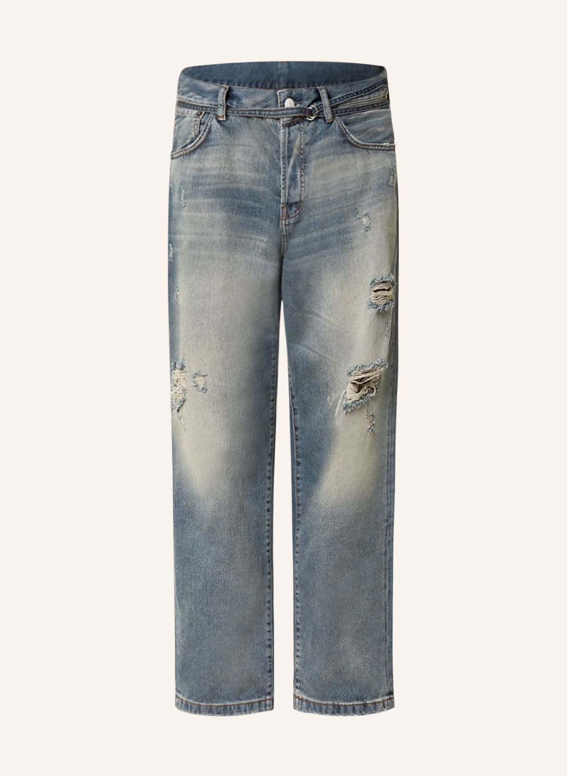 Image of Acne Studios Destroyed Jeans blau