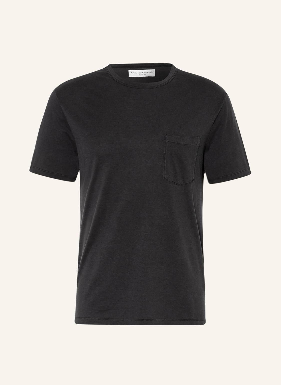 Image of Officine Générale T-Shirt Tee schwarz