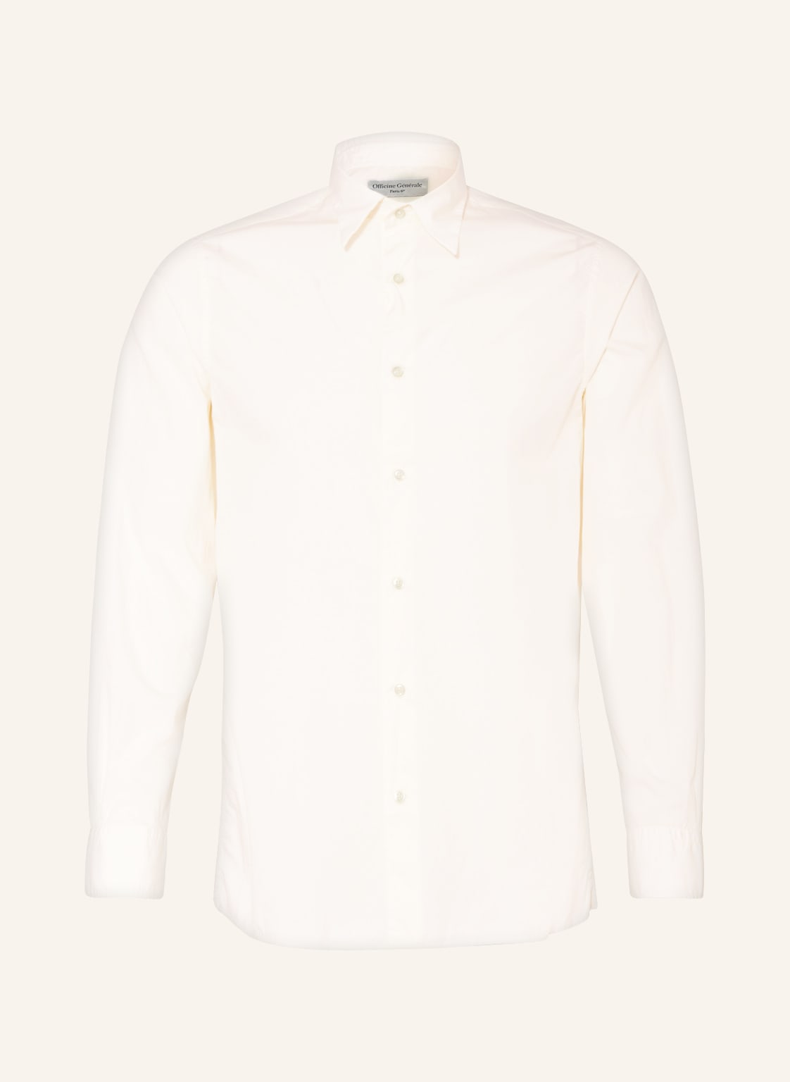 Image of Officine Générale Hemd Eloi Regular Fit weiss