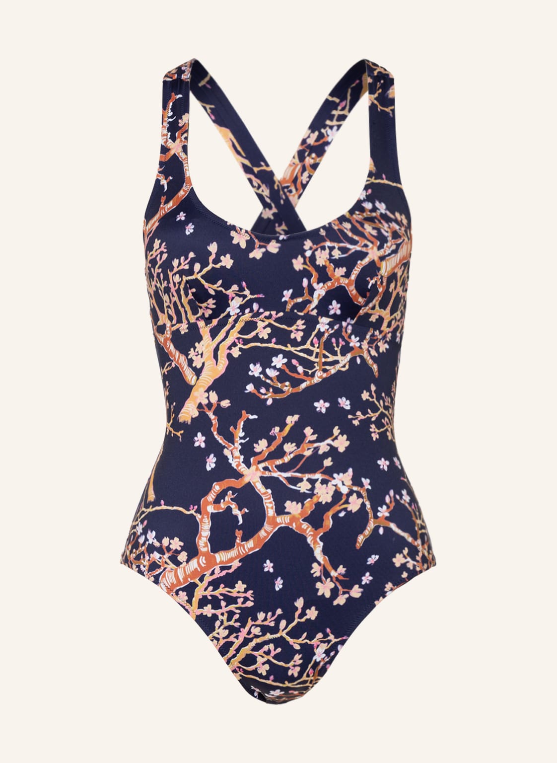 Image of Vilebrequin Badeanzug Sweet Bloosom Lya blau