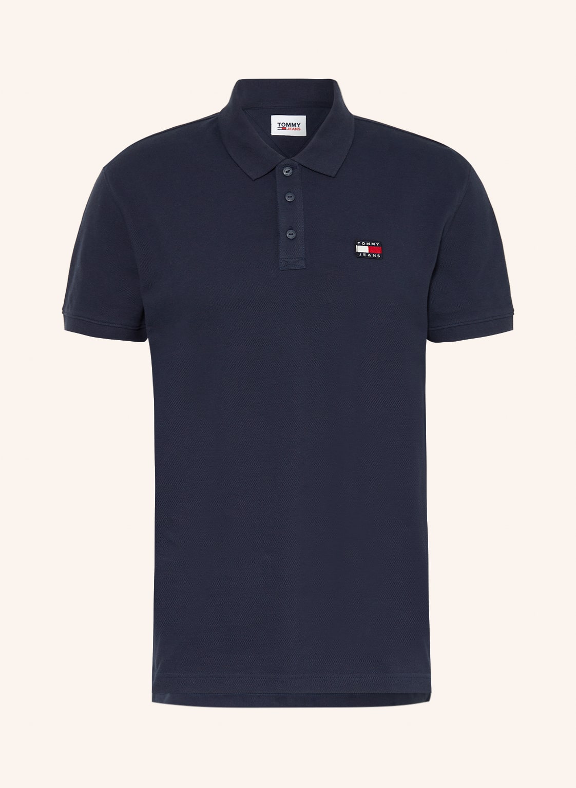 Image of Tommy Jeans Piqué-Poloshirt blau