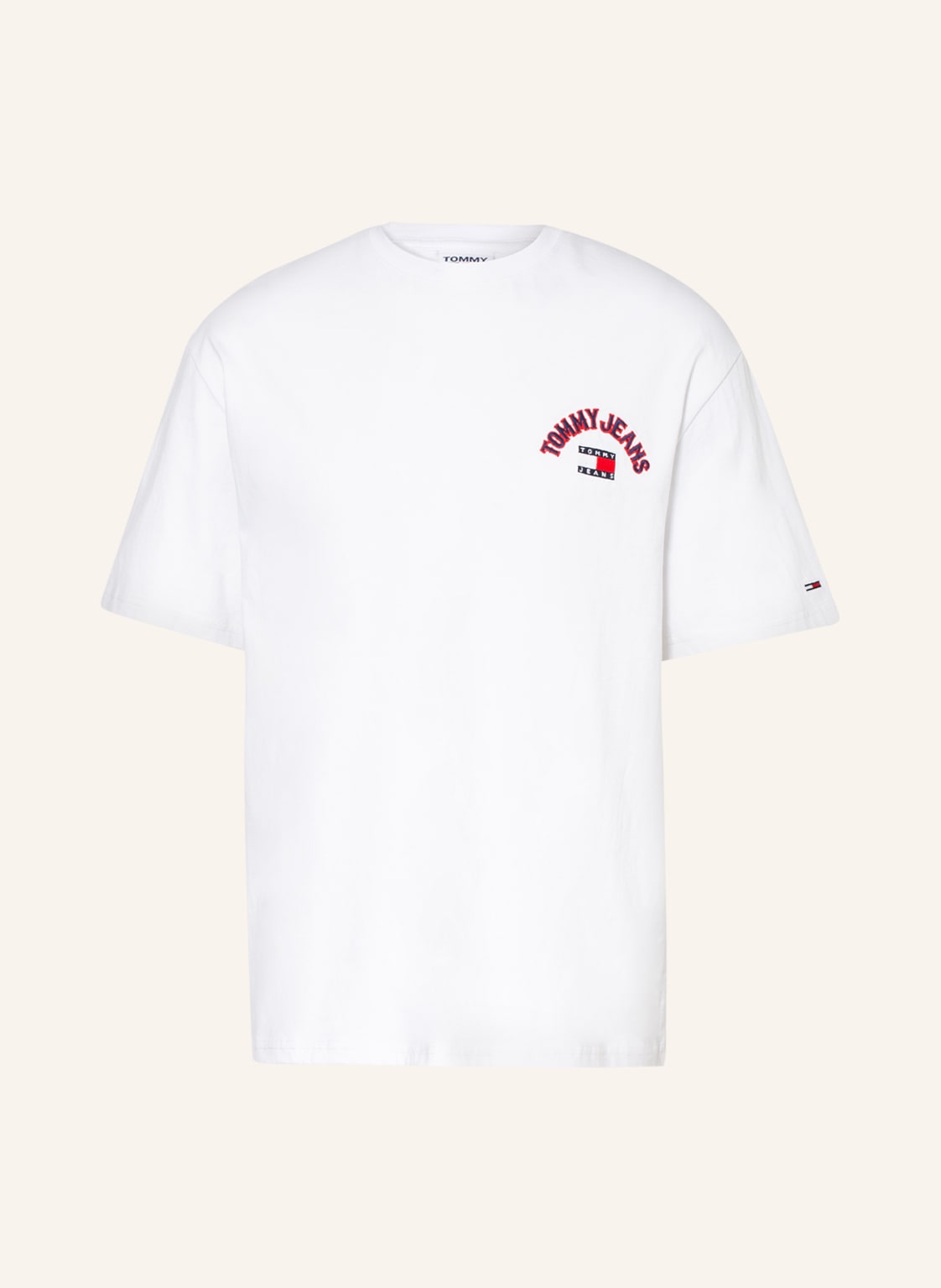 Image of Tommy Jeans Oversized-Shirt weiss