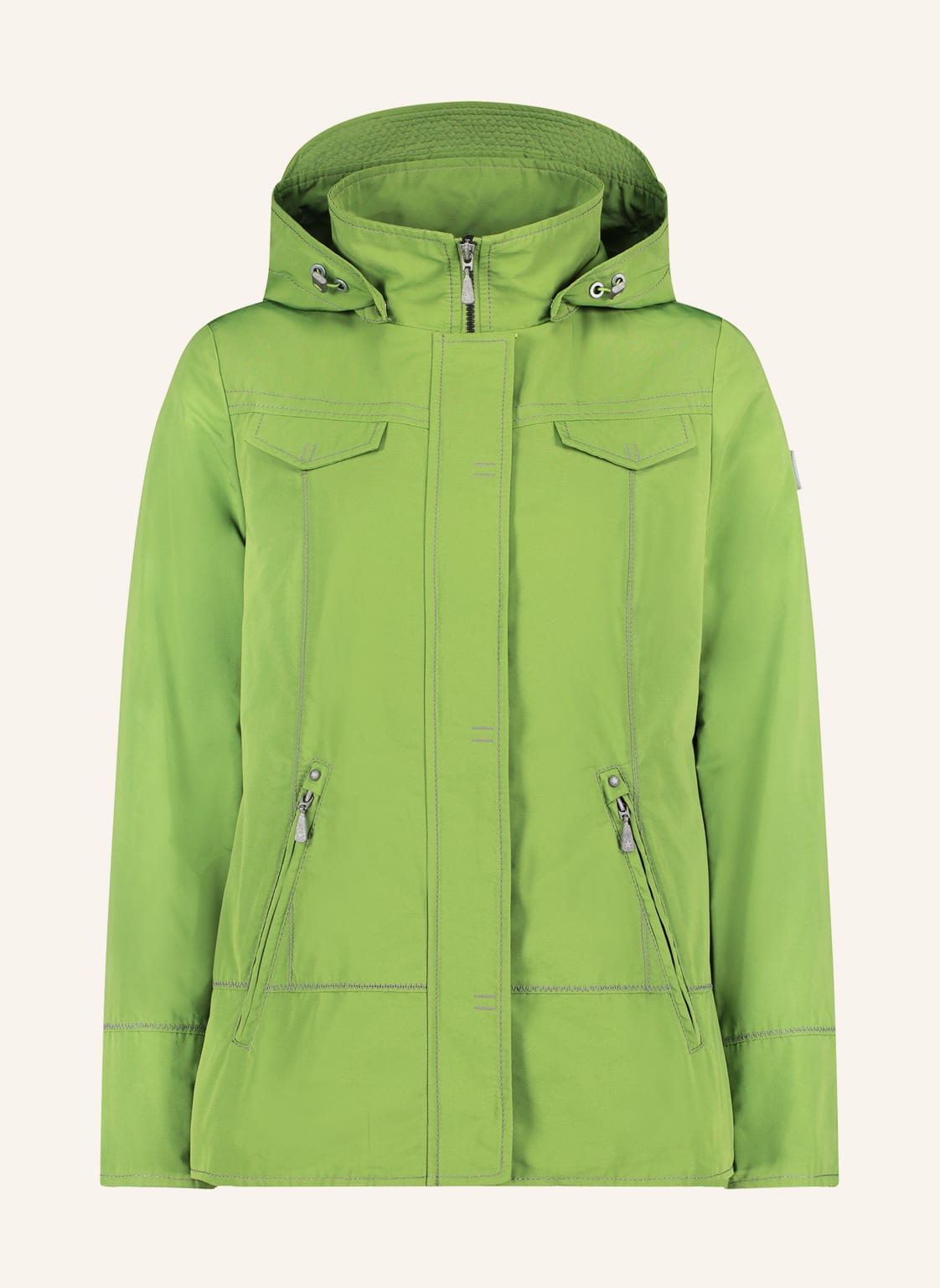 Image of Gil Bret Jacke Mit Abnehmbarer Kapuze gruen