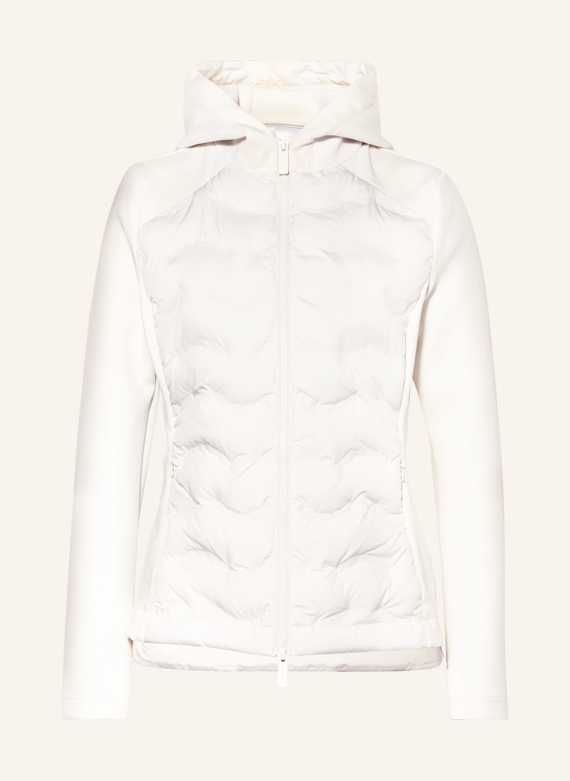 Image of Fuchs Schmitt Steppjacke Im Materialmix weiss