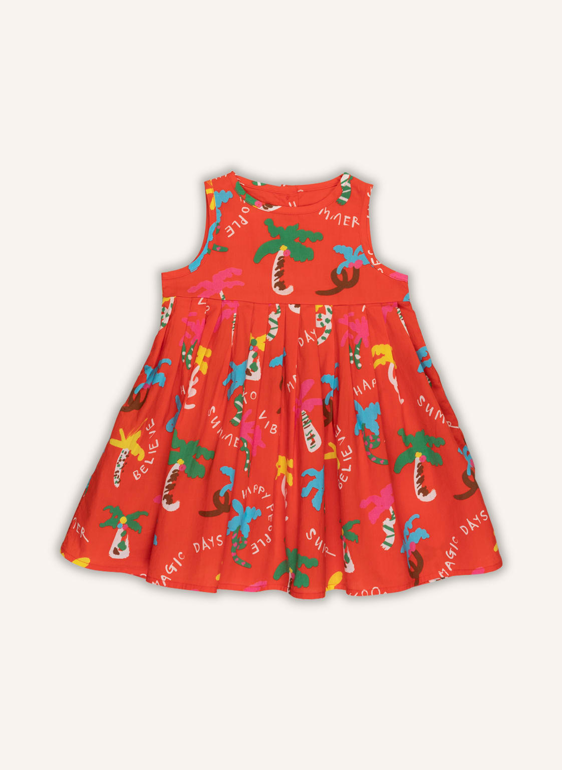 Image of Stella Mccartney Kids Set: Kleid Und Hose rot