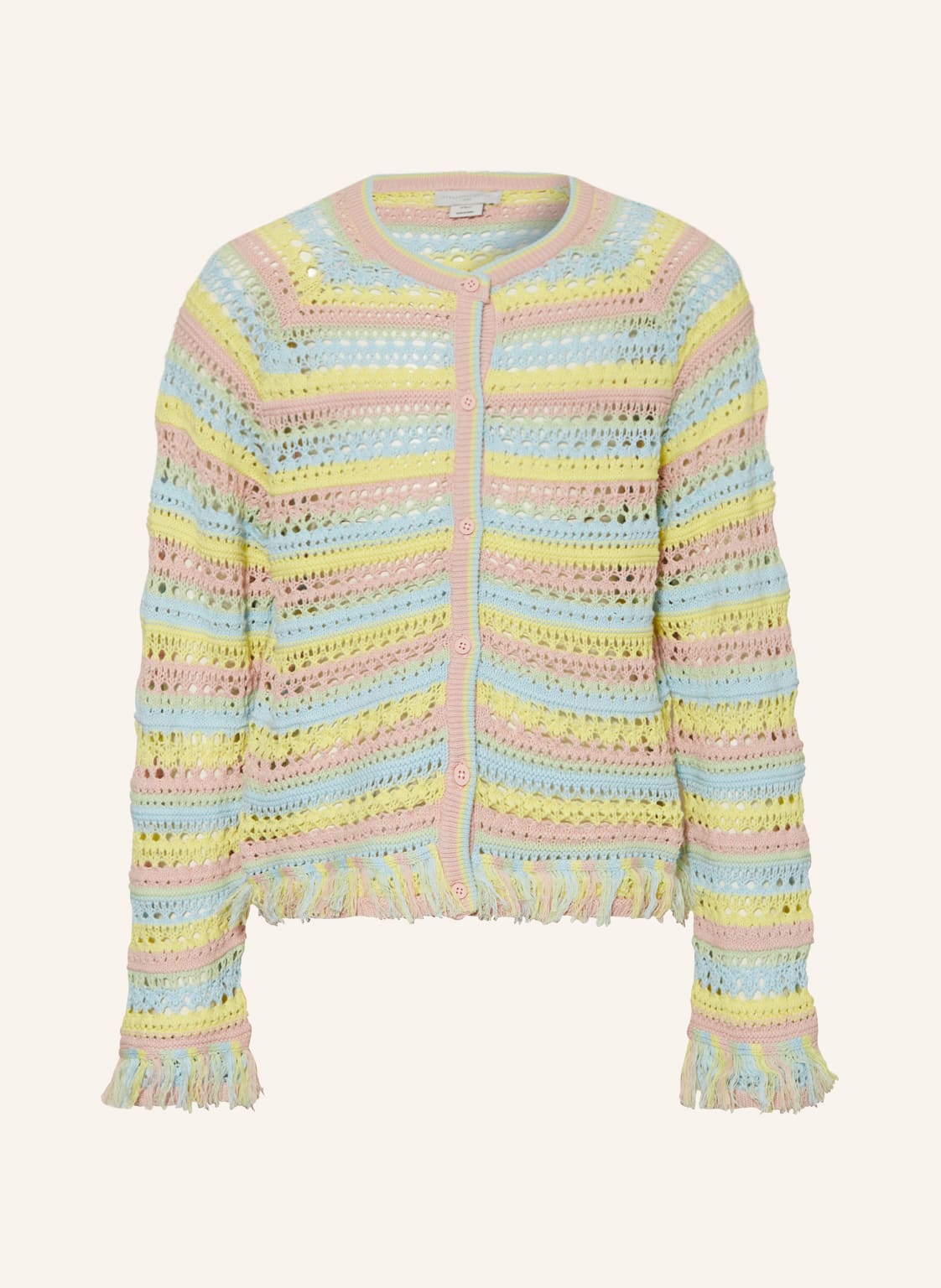 Image of Stella Mccartney Kids Strickjacke weiss