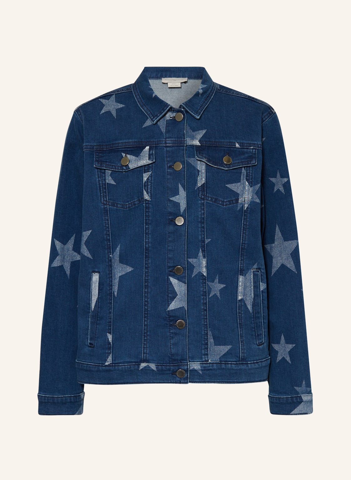 Image of Stella Mccartney Kids Jeansjacke blau
