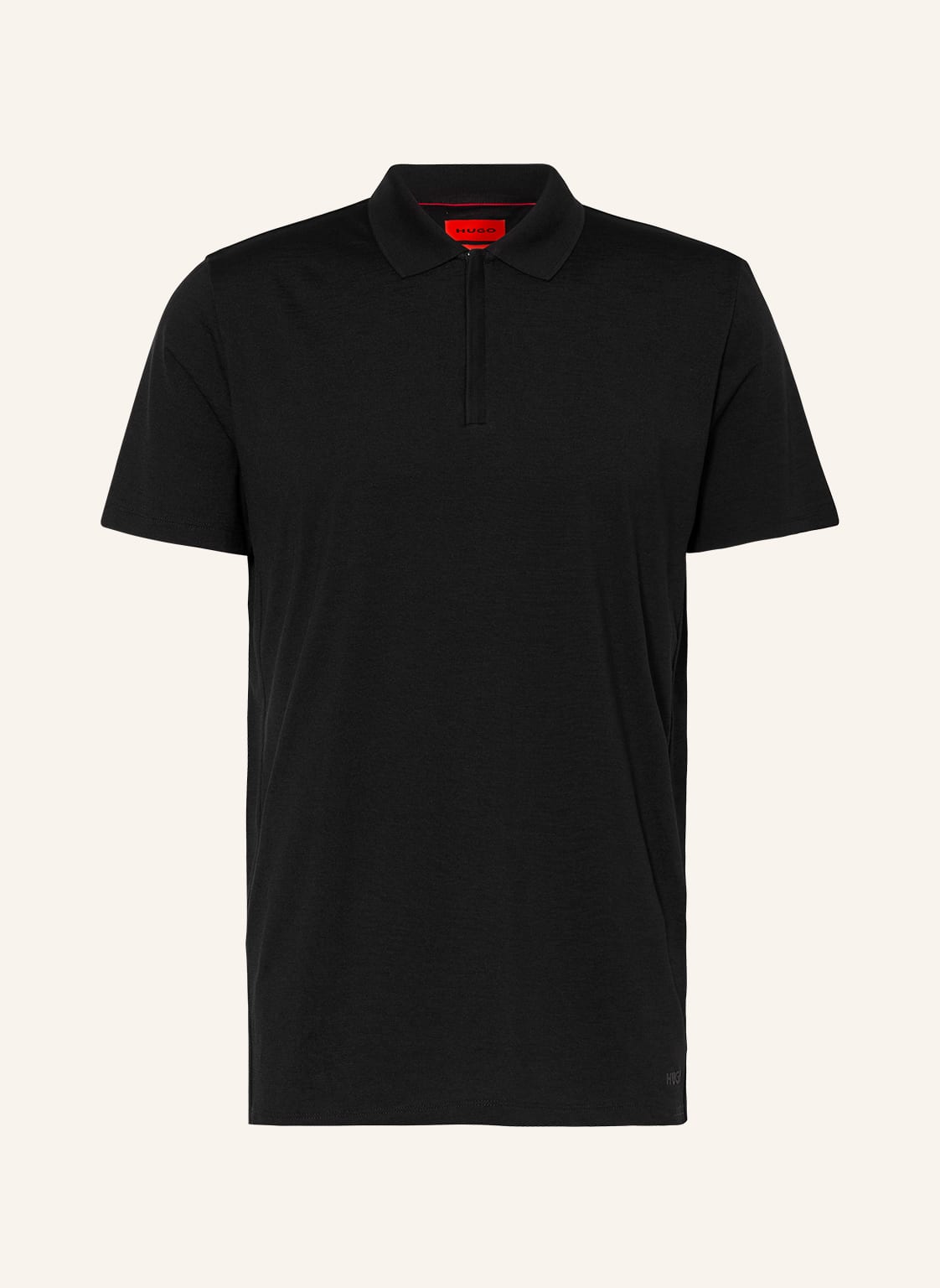 Image of Hugo Jersey-Poloshirt Dekok schwarz